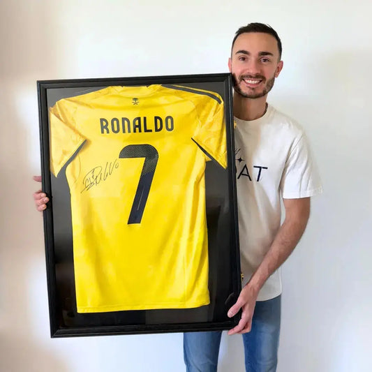 Maillot ronaldo al nasser encadré