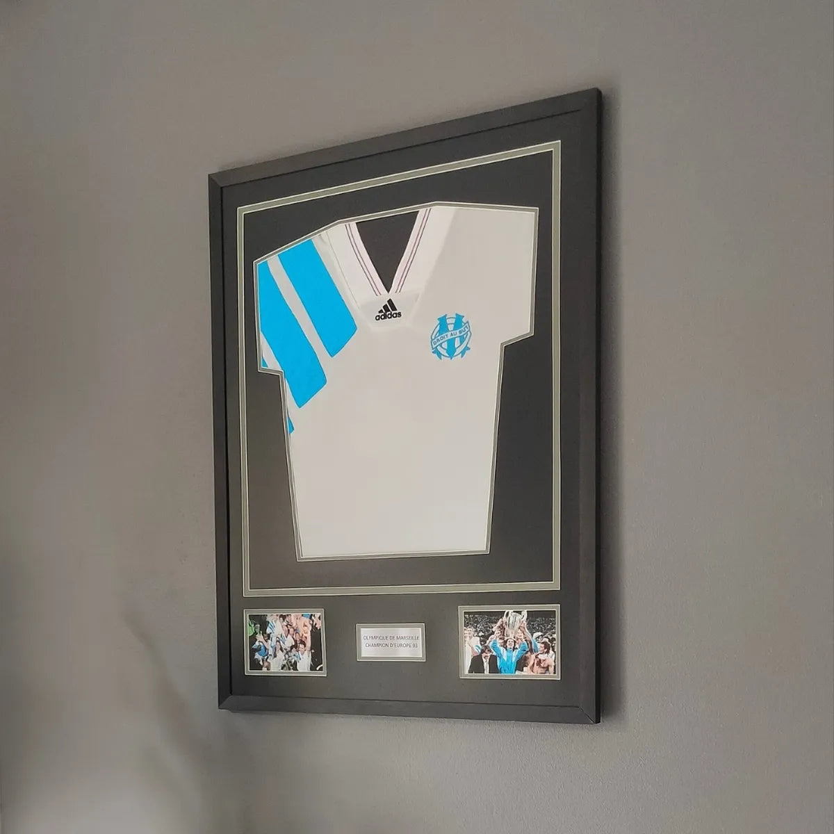 Cadre maillot foot marseille 93
