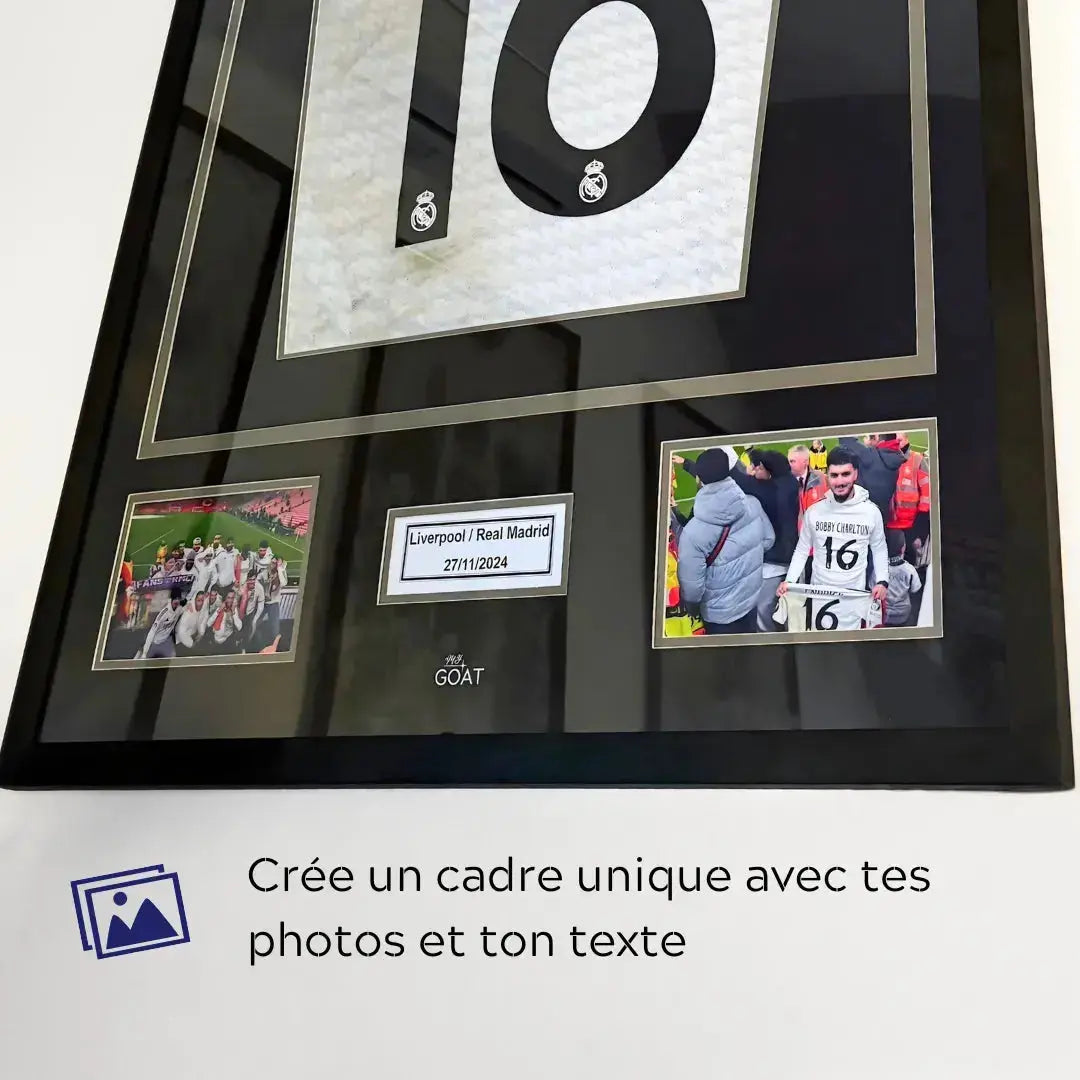 Cadre maillot personnalisé endrik real madrid