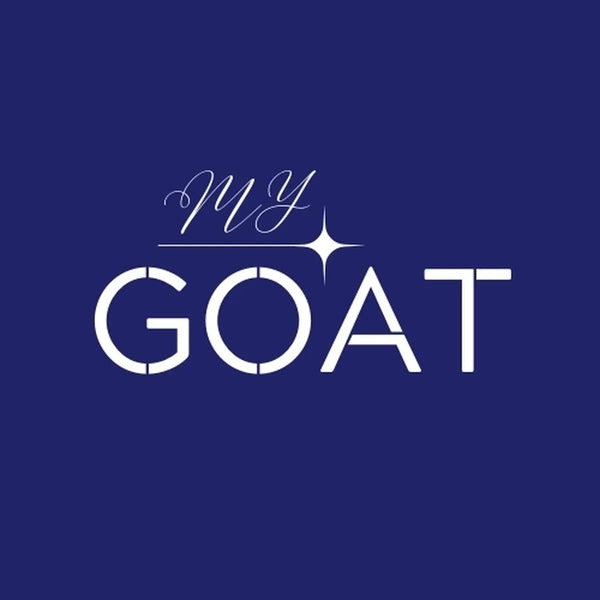 Logo My Goat fond bleu