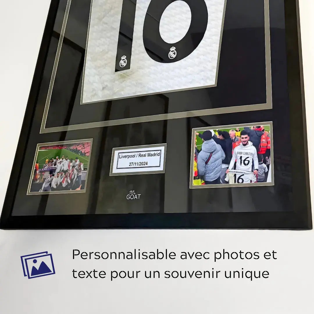 Maillot encadré endrick real madrid