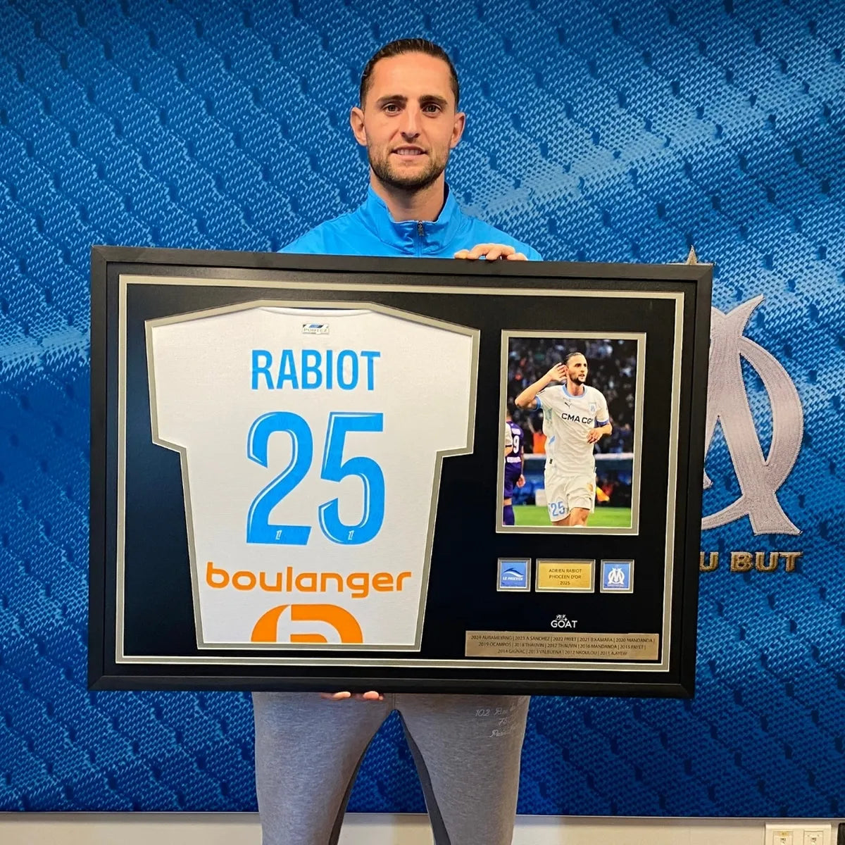 Cadre XL Rabiot Marseille