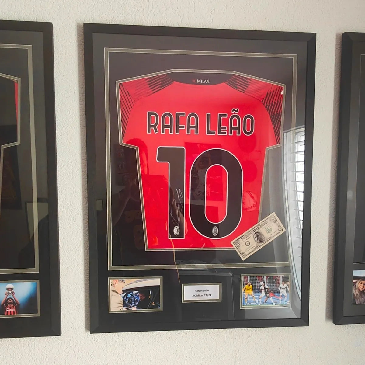 cadre maillot My Goat milan signé