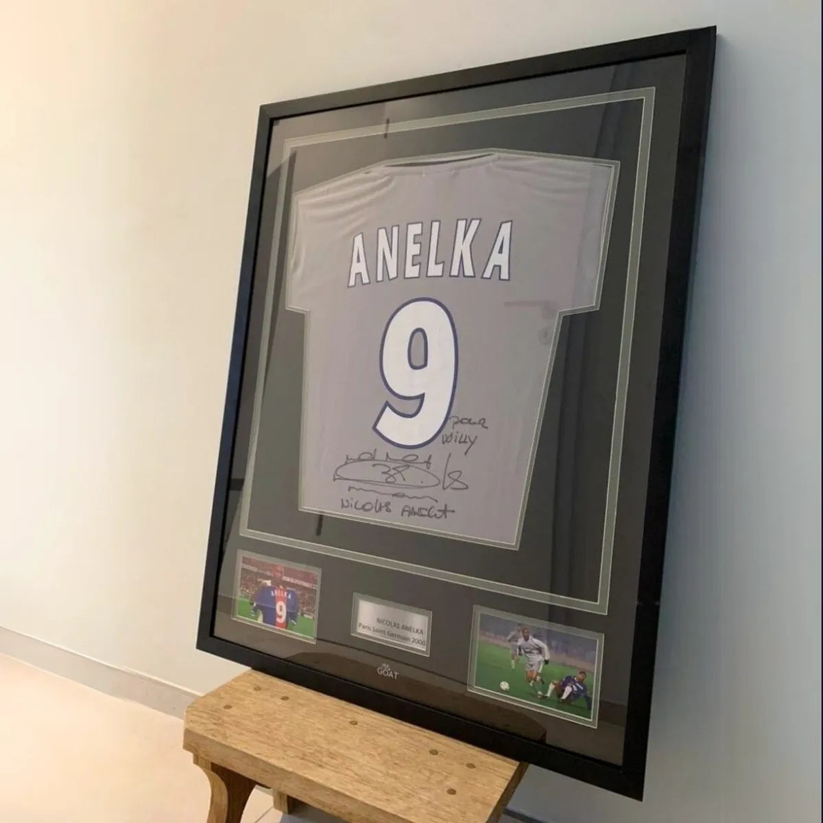 maillot anelka psg signé