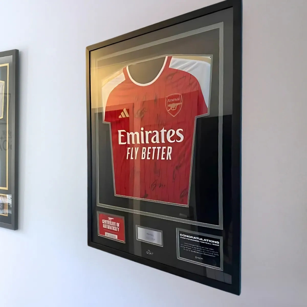 maillot arsenal encadré