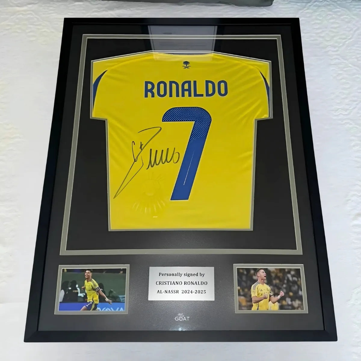 maillot ronaldo al nassr encadré